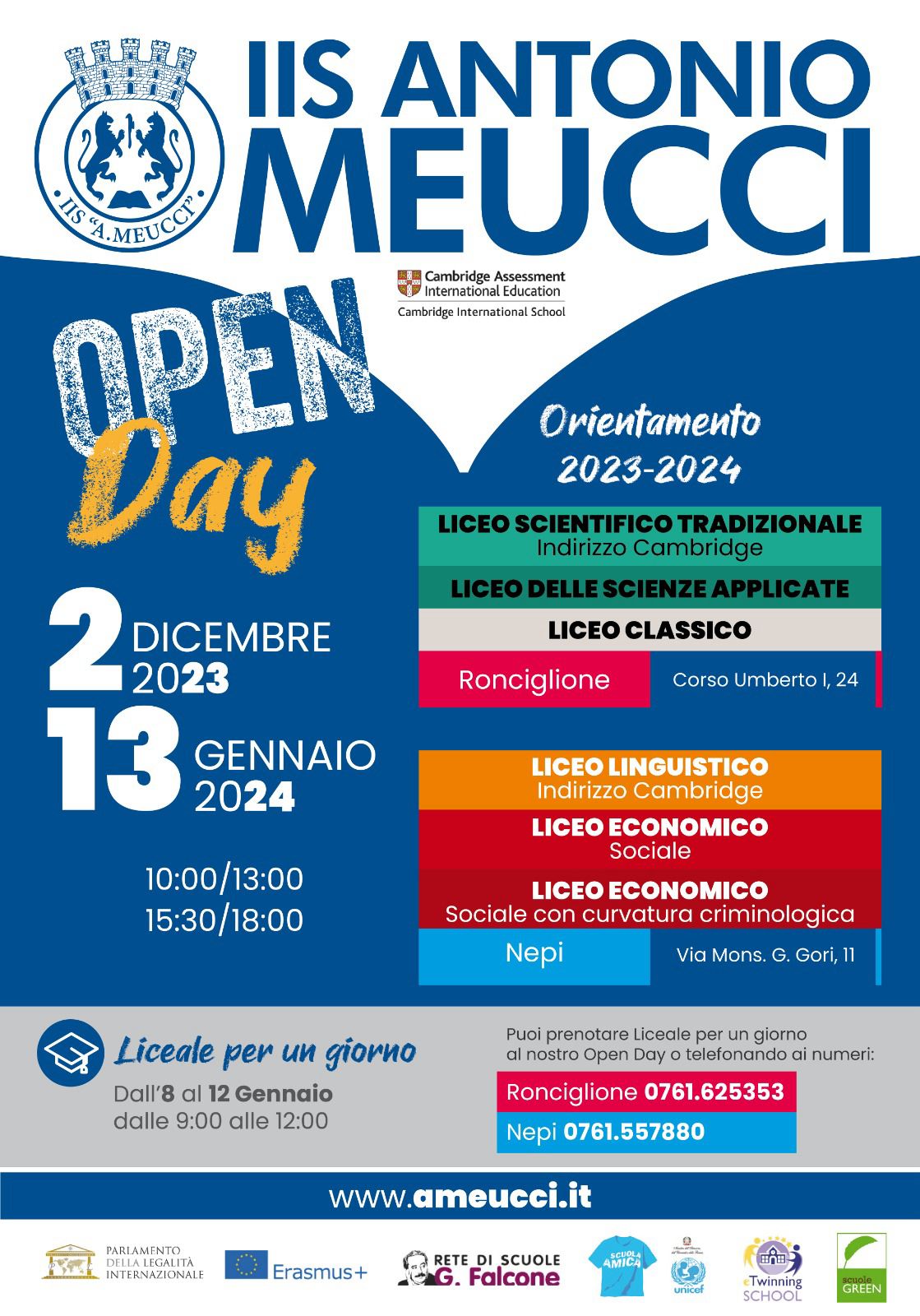 OPEN DAY!!!!!