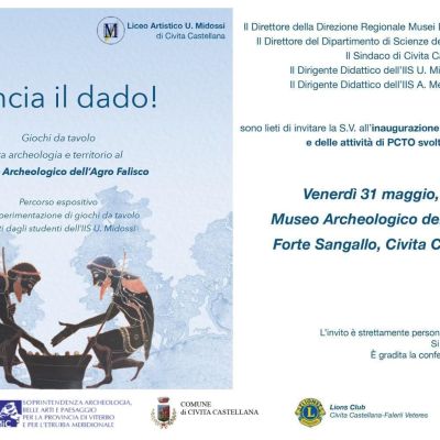 Inaugurazione percorso espositivo PCTO 2023-2024 presso il Museo Archeologico dell'Agro Falisco 2024