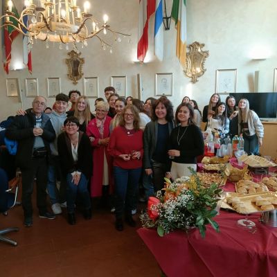 Incontro a Nepi gemellaggio con studenti di Madrid